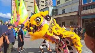 【台北龍義會舘-醒獅團】～112八里五福神將會創會30週年祈安遶境大典