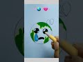 Combined emoji||world without tree going wrong#shorts#art#youtubeshorts#creativeart#satisfying