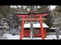 narai juku nagano prefecture japan 4k 長野 奈良井宿 jan 2023