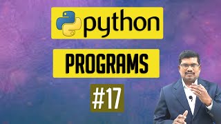 #17 Reverse List Elements(Tamil) || Python Programs