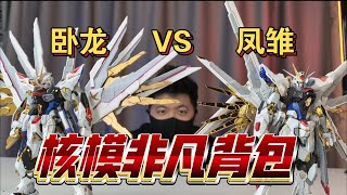 直接餵我答辯是吧？核模 VS 紅蓮 非凡背包 高達