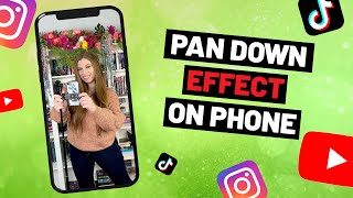 How To Do A Pan Effect On Phone For TikTok and Reels Videos While Walking At Camera (Shorts)