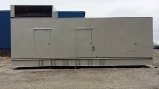 Used- Cummins 1500 kW standby (1250kW prime) diesel generator set Stock # 46947002