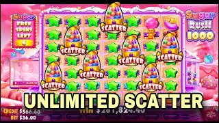 Sugar Rush 1000 Unlimited Scatter Max win