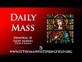 Daily Mass Thursday, February 5, 2026
