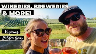 The BEST SPOTS TO VISIT IN VIRGINIA: Wineries, Breweries, History, and More! | The Traveling Chefs