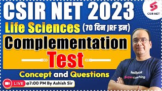 CSIR NET/JRF 2023 | Life Sciences | Complementation Test : Concept and Questions | Ashish Sir