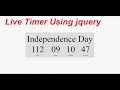 how to make Javascript countdown timer