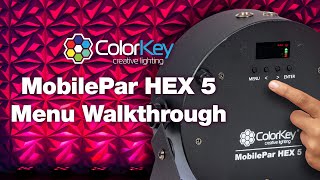 ColorKey MobilePar HEX 5 Menu Walkthrough