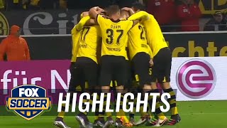 Aubameyang gives Borussia Dortmund 1-0 lead vs. Ingolstadt | 2015–16 Bundesliga Highlights