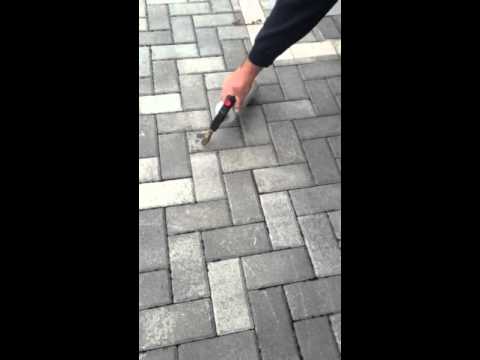 Removing driveway oil stains Removing driveway oil stains