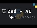 I'm trying Zed with the built-in AI assistants