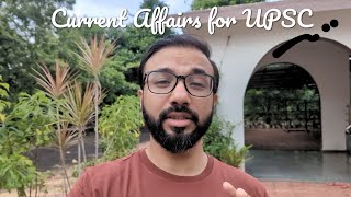 A conversation on how to cover current affairs for UPSC by Manuj Jindal IAS AIR 53