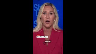 Marjorie Taylor Greene echoes Kamala Harris