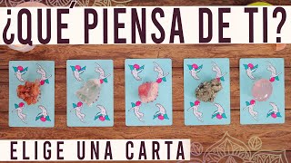 TAROT del AMOR: QUE PIENSA DE TI? 😇🔮✨