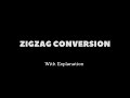 Zigzag Conversion - LeetCode 6 - Java - Coding Interview Question with Explanation
