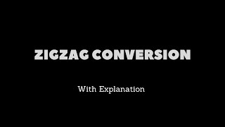 Zigzag Conversion - LeetCode 6 - Java - Coding Interview Question with Explanation