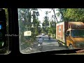 msrtc bus cabin ride murud panvel bus cabin ride through revdanda village in konkan