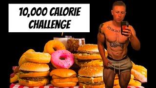 10,000+ CALORIE CHALLENGE | Man VS Food | Matthew Thomas