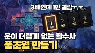 모챌익 환수사, 풀초월까지 드는 골드와 시간은?