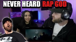 My Girl's First Time Hearing | Eminem - Rap God | SHE HAD NO IDEA 🤣