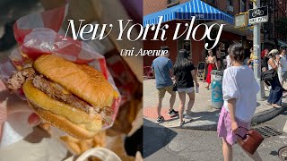 NY vlog. Pride Festival🏳️‍🌈 My brother came to NYC! Fav Burger Place. Freelancer Dairies