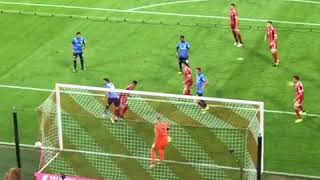 Ende im Spiel @fcbayern - @bayer_leverkusen_1904 3:1 (2:0) Torschütze: 1:0 Süle [München] (9.) 2:0 T