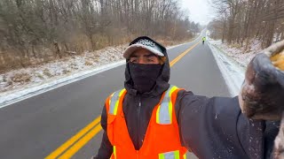 SKATEBOARDING ACROSS AMERICA! Skating In 20 Degree Weather! | Day 67