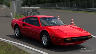 【GT7 PS5】 フェラーリ 308 GTB '75 ニュルブルクリンク北コース 外部視点