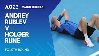 Andrey Rublev v Holger Rune | Full Match Tie-Break | Australian Open 2023 Fourth Round