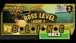 Hill Climb Racing 2 : Boss Level Versus Bling Legendary 3