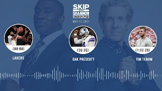 Lakers, Dak Prescott, Tim Tebow (5.17.21) | UNDISPUTED Audio Podcast