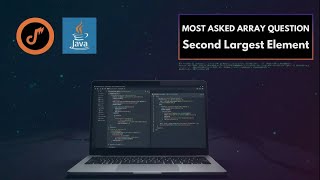 Second Largest Element in Array | Java & JavaScript | DSA Interview Question