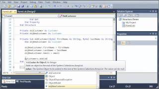Visual Basic Tutorial - 77 - ArrayLists