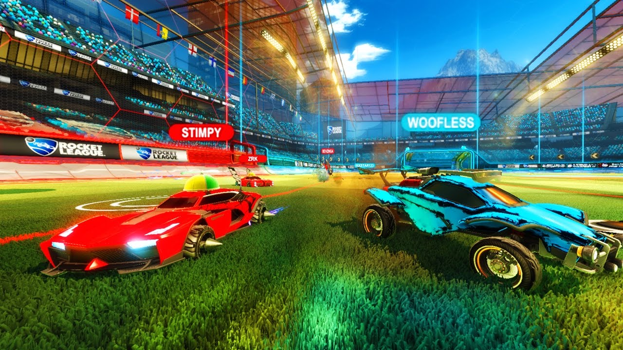 Rocket League Versus Noobs Youtube