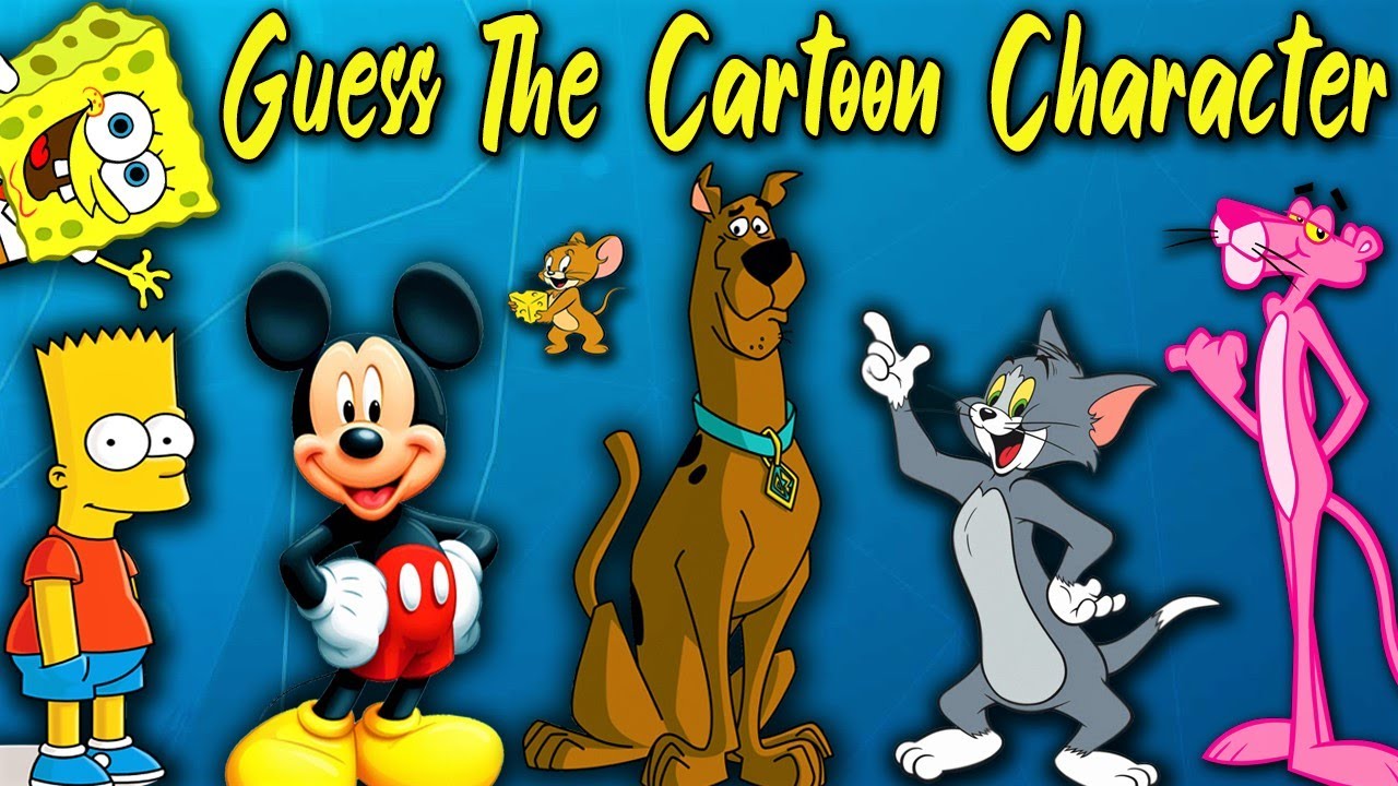 Guess The Cartoon Character | Most 50 Famous Cartoon Characters ...