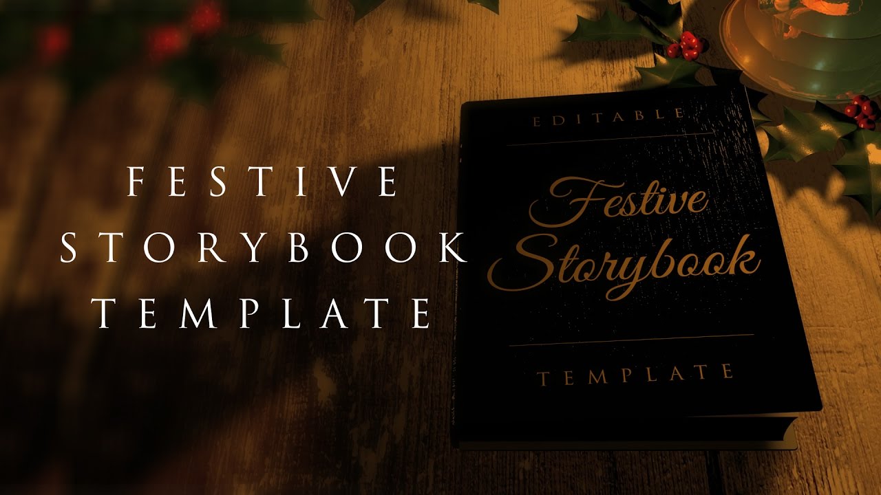 3d Book After Effects Template