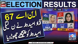 Election 2024: Unofficial result of NA-67 Hafizabad - PMLN vs PTI - Latest Updates