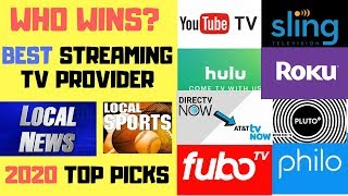 Best Live TV Streaming Sling, Hulu, YouTube TV, ATT TV Now, Fubo, Philo, Pluto - WHO WINS?