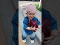 妈妈假装丟了个包，测试兜兜看到会怎么样！没想到！ cute baby funny comedy