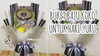 buket baju Koko untuk hari guru