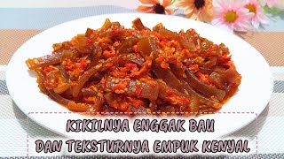 CARA MASAKNYA BEGINI DIJAMIN KIKILNYA ENGGAK BAU || RESEP KIKIL SAMBAL MERCON