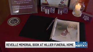 Bryan-College Station funeral home honors legacy of Reveille IX with memorial book