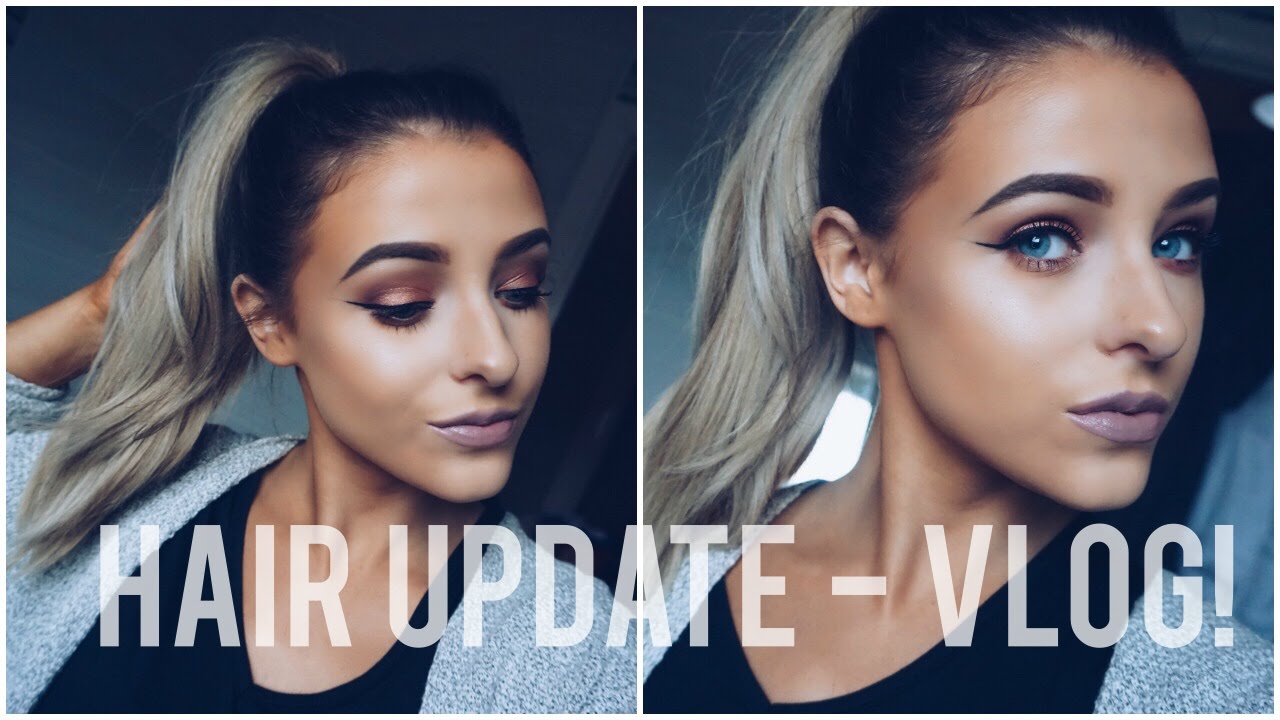 Vlog My New Hair Update Youtube