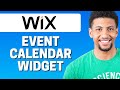 How To Add Event Calendar To Wix 2021