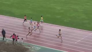 男子200m決勝　千葉県中学通信陸上　R01