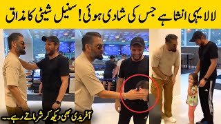 Shahid Afridi Meets Bollywood Actor Sunil Shetty in Florida | Urdu Facts HD