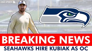 🚨 BREAKING: Seattle Seahawks Hire Klint Kubiak As Offensive Coordinator