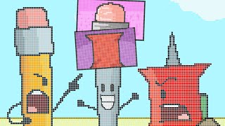 BFDIA 16: Needle Next to be Eliminated? BFDI Reanimated on FlipaClip (Pixel Art)