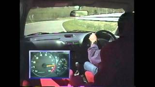 黒澤元治　ＤＣ２インテグラタイプＲ　鷹栖全開走行オンボード映像　 B18C　ＶＴＥＣ　ＨＯＮＤＡ　INTEGRA　TYPE R